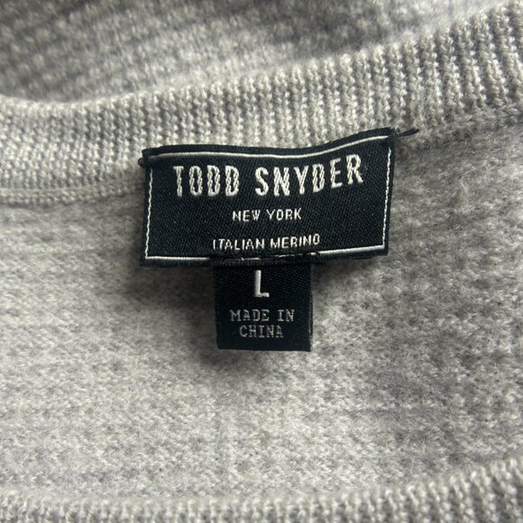 EUC Todd Snyder Sweater Size Large - Picture 8 of 11